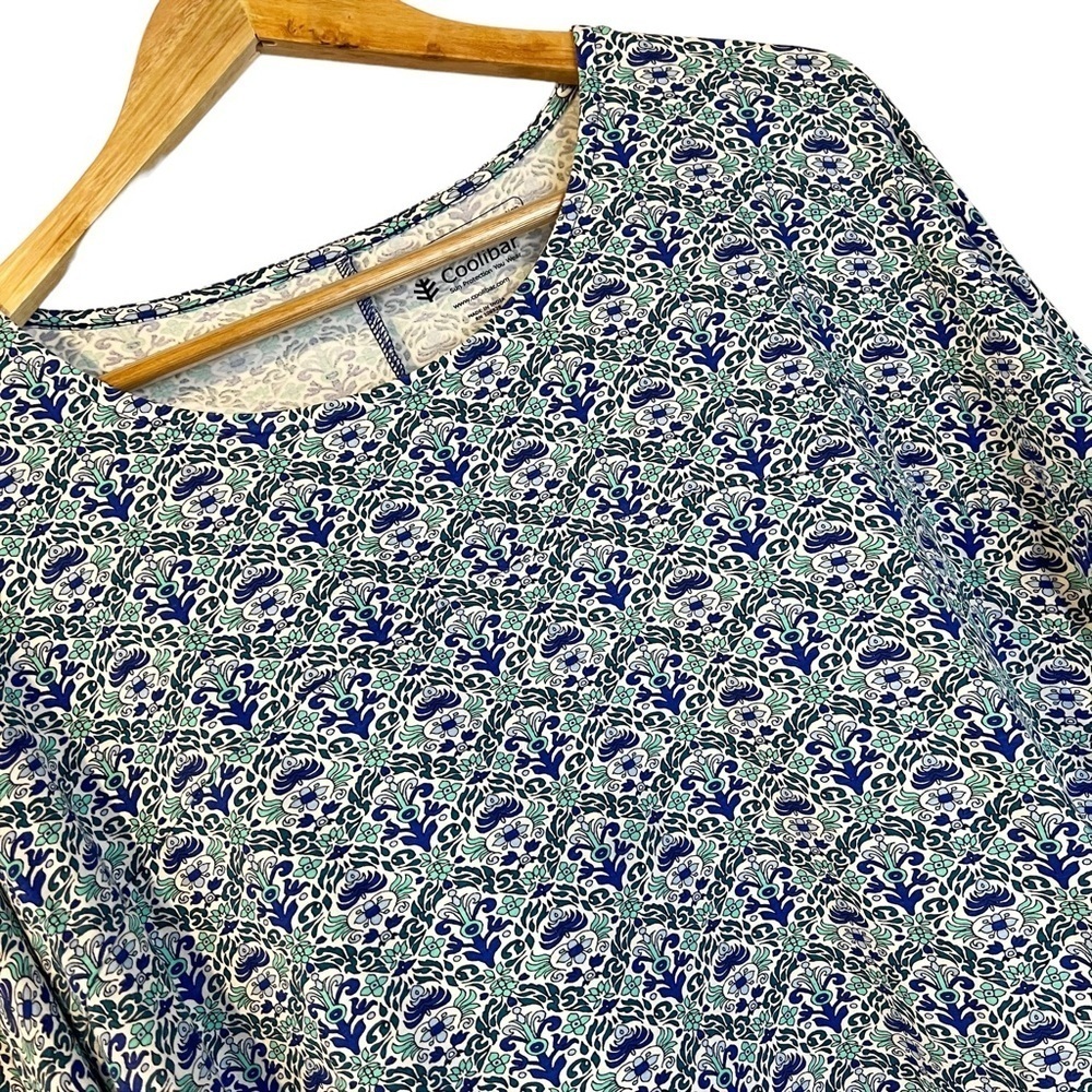 Coolibar UPF 50+ Swing Scoop Neck Tunic Top - Picture 5 of 5